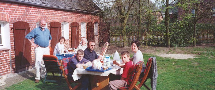 Gruppenbild ohne Hühner